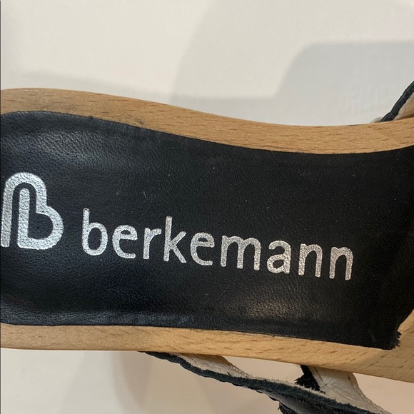 Black Leather Mules by Berkemann Size 37 - Picture 8 of 15